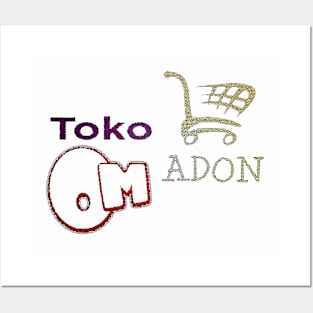 toko om adon Posters and Art